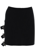 Giuseppe Di Morabito Women's Mini Ribbed Knit Skirt In Nine Words