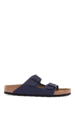 Birkenstock Men's Dark Blue Arizona Sandals In Birkoflor With Cork Sole