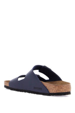 Birkenstock Men's Dark Blue Arizona Sandals In Birkoflor With Cork Sole