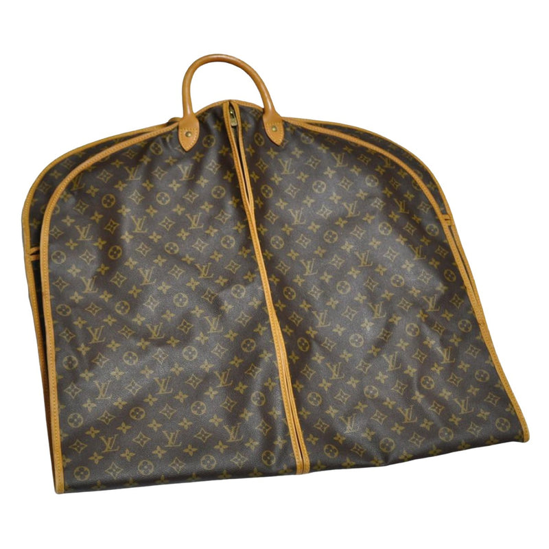 Louis Vuitton Brown Canvas Travel Bag (Pre-Owned)