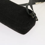 Fendi Grey Wool Shoulder Bag (Pre-Owned)