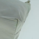 Prada White Synthetic Shoulder Bag (Pre-Owned)