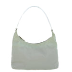 Prada White Synthetic Shoulder Bag (Pre-Owned)