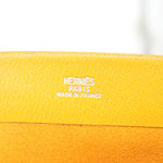 Hermès Yellow Leather Wallet  (Pre-Owned)