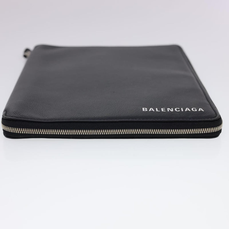 Balenciaga - Black Leather Wallet  (Pre-Owned)