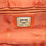 MCM Orange Leather Handbag (Pre-Owned)