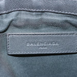 Balenciaga Black Synthetic Clutch Bag (Pre-Owned)