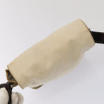 Fendi Beige Canvas Shoulder Bag (Pre-Owned)