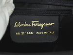 Salvatore Ferragamo Black Leather Handbag (Pre-Owned)