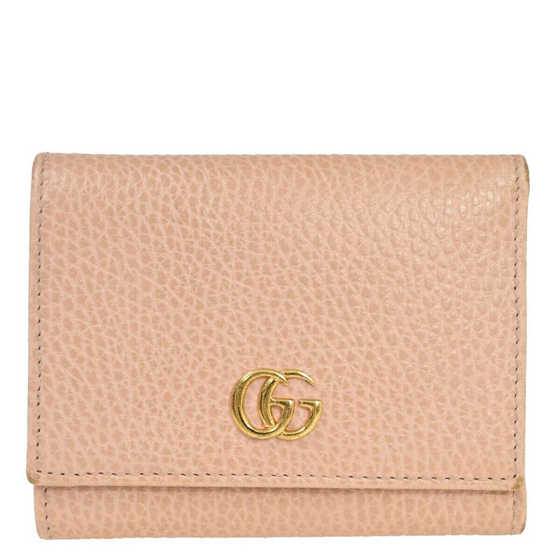 Gucci Pink Leather Wallet  (Pre-Owned)