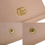 Gucci Pink Leather Wallet  (Pre-Owned)