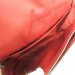 Coach Horse And Carriage Red Leather Shoulder Bag (Pre-Owned)