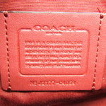 Coach Horse And Carriage Red Leather Shoulder Bag (Pre-Owned)