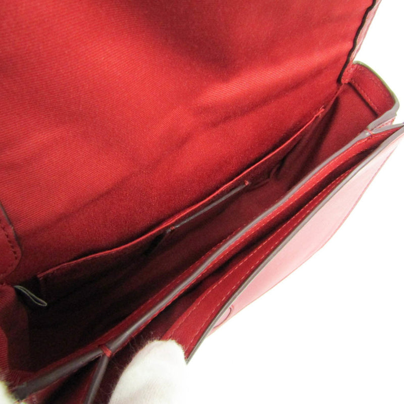 Coach Horse And Carriage Red Leather Shoulder Bag (Pre-Owned)