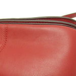 Coach Horse And Carriage Red Leather Shoulder Bag (Pre-Owned)