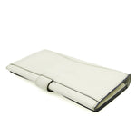 Valextra Beige Leather Wallet  (Pre-Owned)