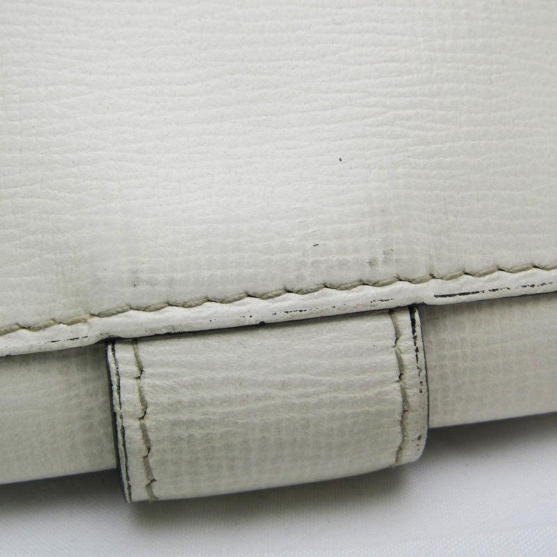 Valextra Beige Leather Wallet  (Pre-Owned)