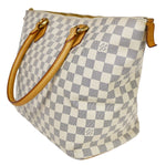 Louis Vuitton Saleya White Canvas Shoulder Bag (Pre-Owned)