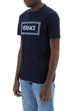 Versace Men's Embroidered Logo T-Shirt