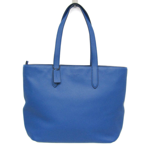 Coach Metropolitan Blue Leather Tote Bag (Pre-Owned)