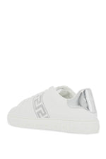 Versace Men's Embroidered Greek Pattern Sneakers In