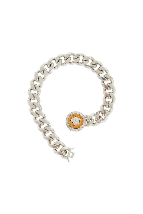 Versace Men's "Chain Bracelet With Medusa Charm