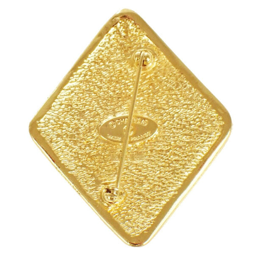 Chanel Coco Mark Gold Metal Brooch Jewelry (Pre-Owned)