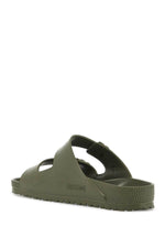 Birkenstock Men's Khaki Synthetic Arizona Eva Slippers With Two Straps