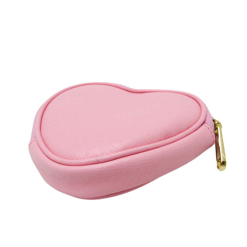 Gucci Heart Pink Leather Wallet  (Pre-Owned)