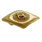 Chanel Coco Mark Gold Metal Brooch Jewelry (Pre-Owned)