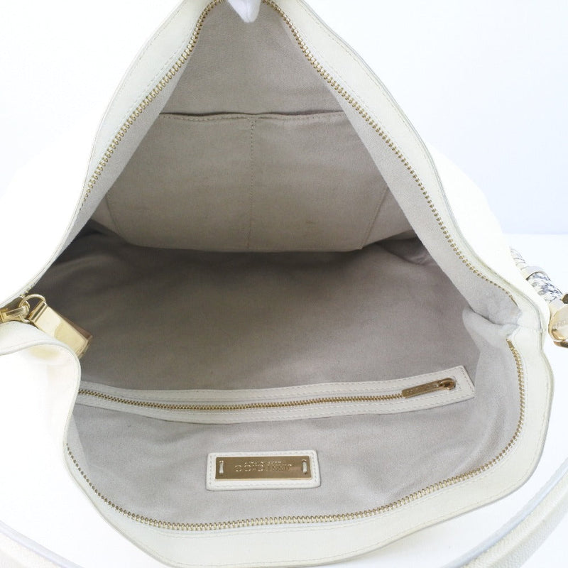 Jimmy Choo White Leather Handbag (Pre-Owned)