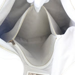 Jimmy Choo White Leather Handbag (Pre-Owned)