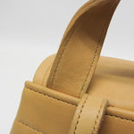 Coach Beige Leather Backpack Bag (Pre-Owned)