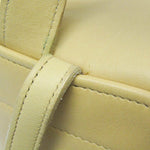 Coach Beige Leather Backpack Bag (Pre-Owned)