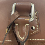 Louis Vuitton Lockit Brown Leather Handbag (Pre-Owned)