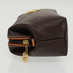 Valentino Garavani Brown Canvas Clutch Bag (Pre-Owned)