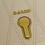 Bally Beige Leather Shoulder Bag (Pre-Owned)