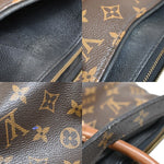 Louis Vuitton Pallas Brown Canvas Handbag (Pre-Owned)