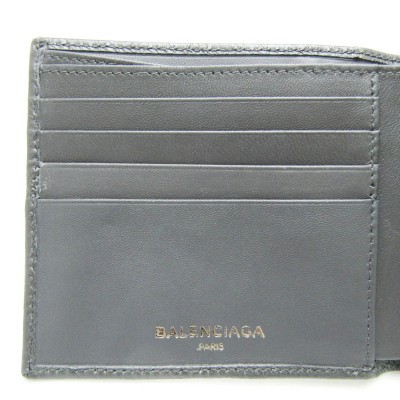 Balenciaga Black Leather Wallet  (Pre-Owned)