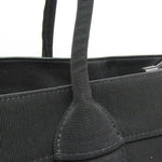 Salvatore Ferragamo Black Canvas Tote Bag (Pre-Owned)