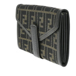 Fendi Zucca Brown Canvas Wallet  (Pre-Owned)