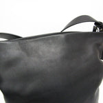 Coach Black Leather Tote Bag (Pre-Owned)