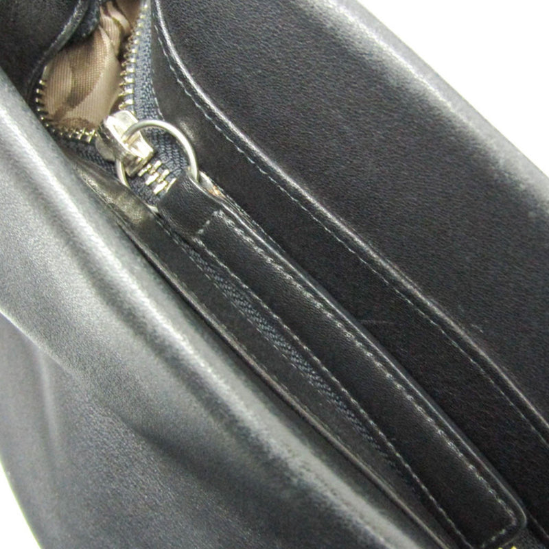 Coach Black Leather Tote Bag (Pre-Owned)