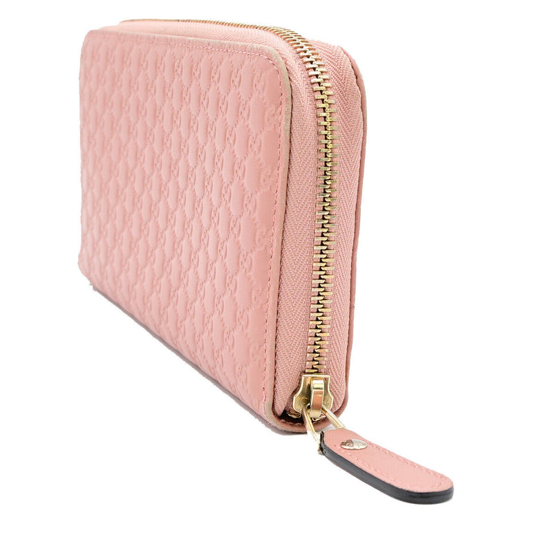 Gucci Pink Leather Wallet  (Pre-Owned)