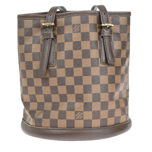 Louis Vuitton Marais Brown Canvas Shoulder Bag (Pre-Owned)