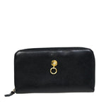 Fendi By The Way Black Leather Wallet  (Pre-Owned)