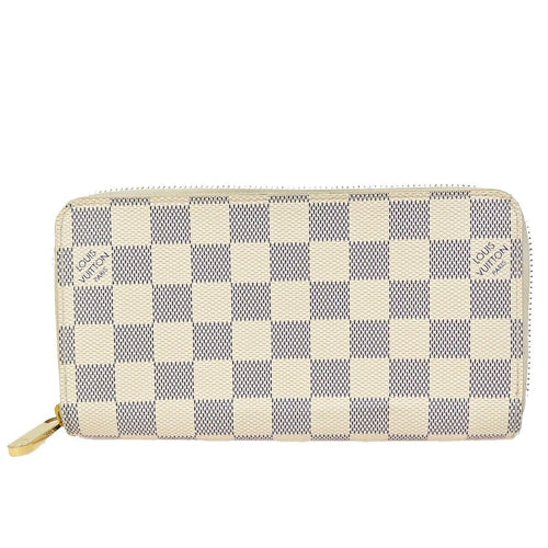 Louis Vuitton Zippy Wallet White Horn Wallet  (Pre-Owned)