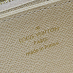 Louis Vuitton Zippy Wallet White Horn Wallet  (Pre-Owned)