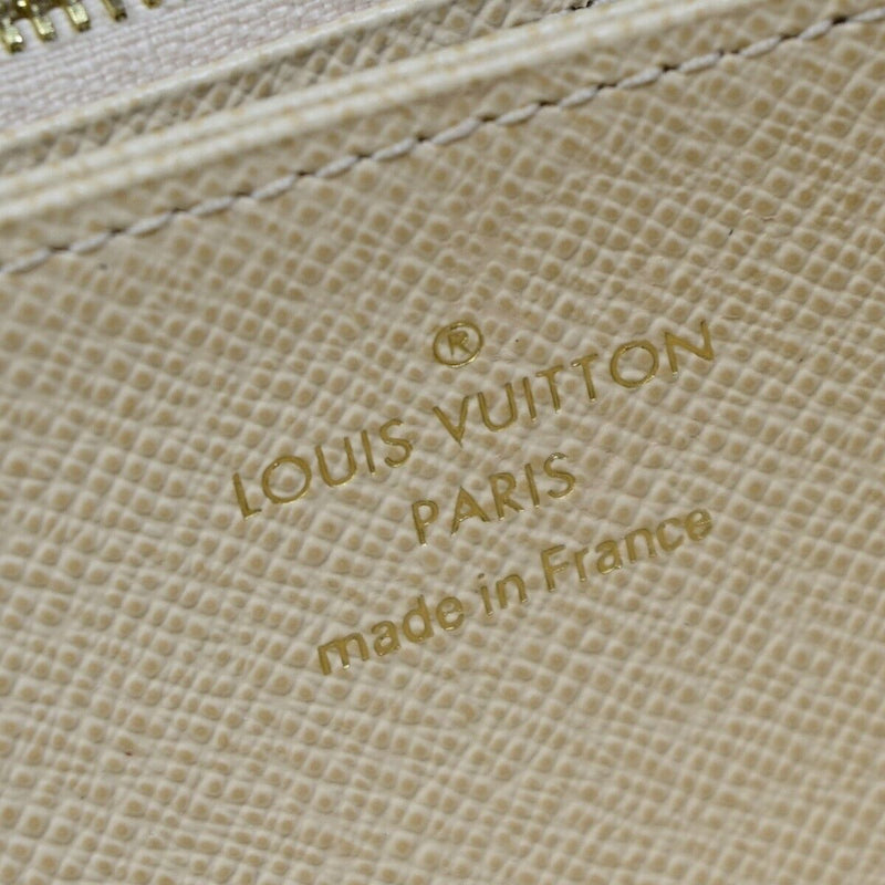 Louis Vuitton Zippy Wallet White Horn Wallet  (Pre-Owned)