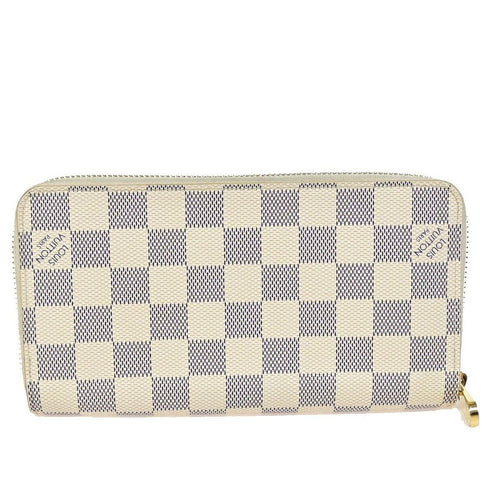 Louis Vuitton Zippy Wallet White Horn Wallet  (Pre-Owned)